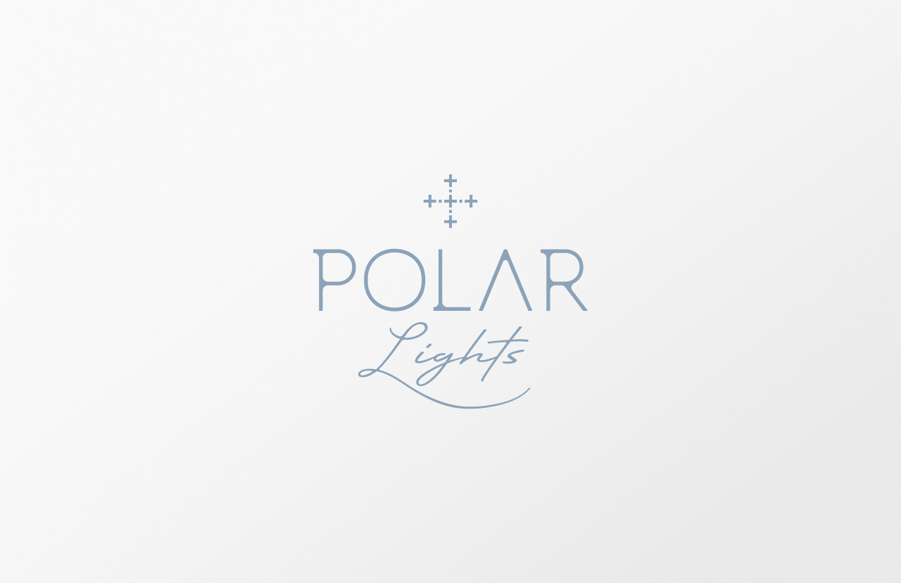 POLAR Lights　ロゴ