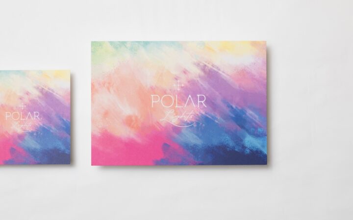 POLAR Lights　グラフィックデザイン