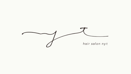 hair salon nyt ロゴ・サイン デザイン制作